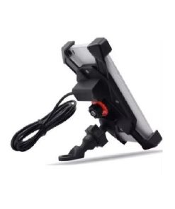 Mobilholder for montering på styre