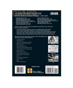 Alternative view of Clymer, Service manual, 17-19 M8 Touring