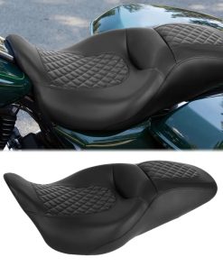 Alternative view of Street Glide sete 09-23 mod, sort m/sort søm