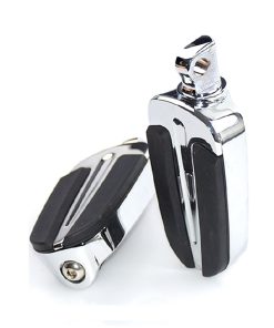 Alternative view of Chrome foot peg