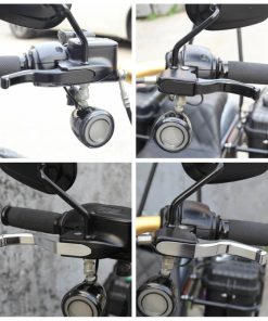 Alternative view of Shorty hand control levers, Softail 15-24
