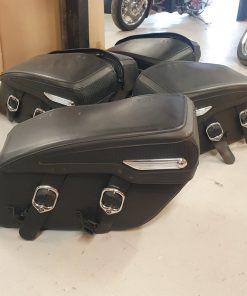 Alternative view of Brukte skinnkofferter til Road King