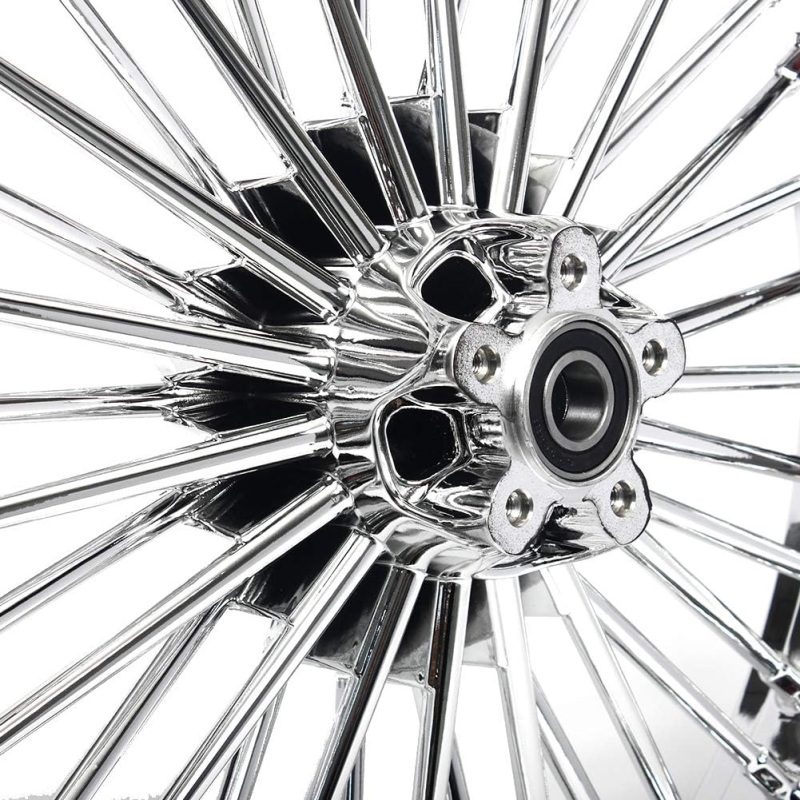 Helstøpt aluminium fat-spoke framfelg 3,50" X 21" - Bilde 3