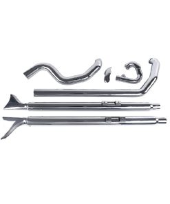 Fish-tails, dobbelt eksosanlegg til Softail 00-17