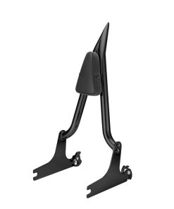 "Tio-style" Sissybar til Softail, blank sort, 06-17