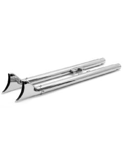 Fishtails 36" til touring i chrome 95-16 mod.